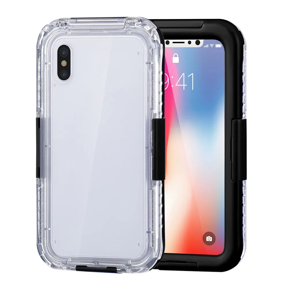 Водонепроницаемый чехол для телефона iPhone 7 7Plus iPhoneXs ударопрочный
