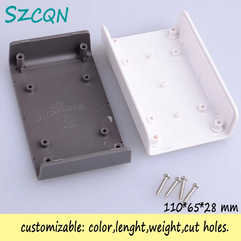 (6 color) Plastic enclosure plastic box electronics project abs small case junction 110*65*28mm |