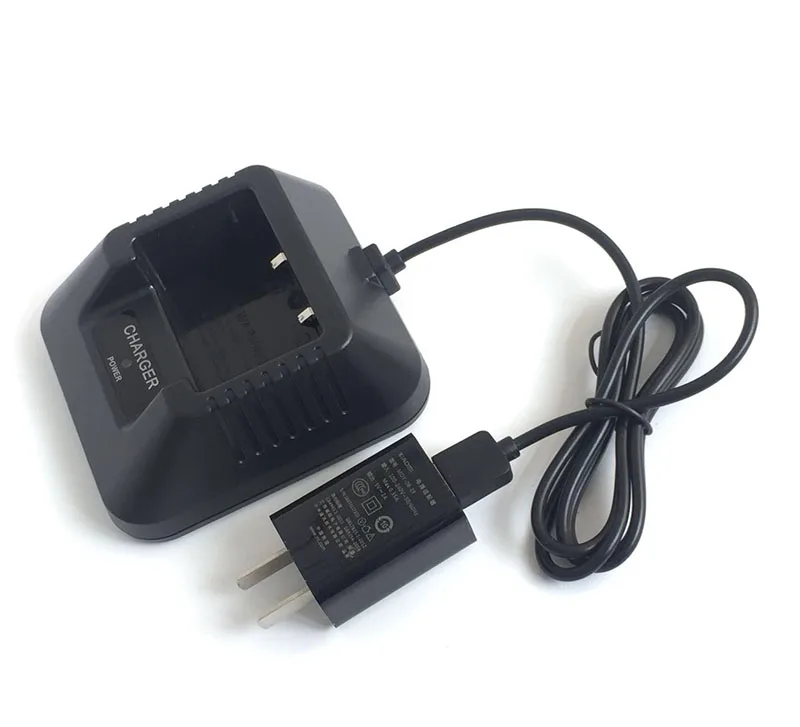 Новый 2021 Baofeng UV5R USB Батарея Зарядное устройство для Портативный двухстороннее