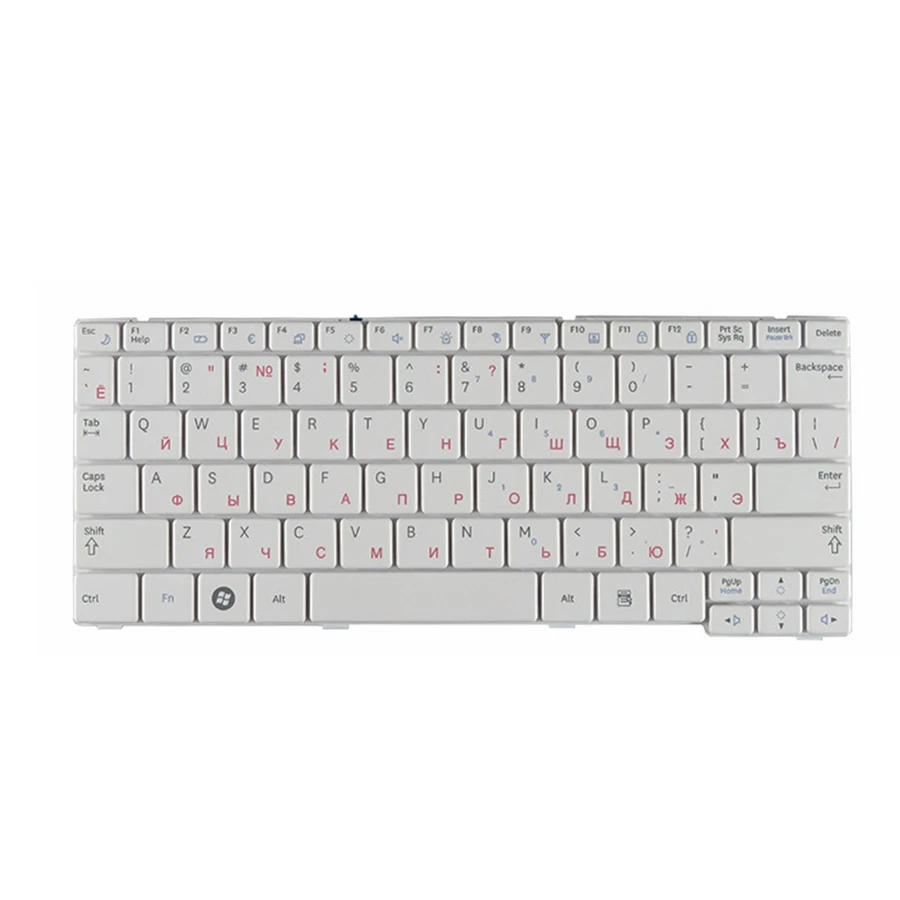 GZEELE Новая русская клавиатура для Samsung NP-NF108 NF108 NP-N310 NF310 NF210 N310 белая RU Клавиатура