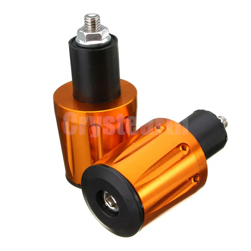 2 шт. наконечник ручки мотоцикла 7/8 &quot22 мм Крышка для Suzuki Yamaha YZF R1 R6 R3 R25 R15 MT-07 MT-09 MT-03