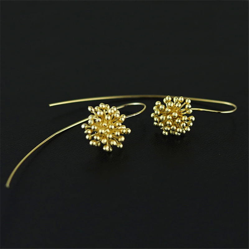 перфект качество прекрасный цветок серьги высокое ручная работа ювелирные