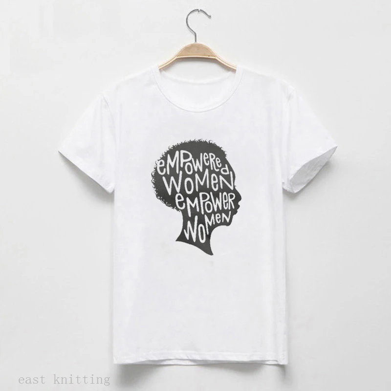 Мощная женская футболка с цитатами Лус Лос силы женское феминистское искусство