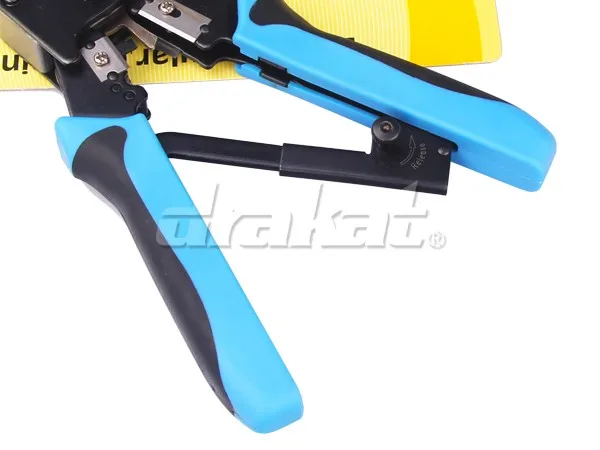 RJ12 RJ45 щипцы инструмент с трещоткой TL-500AR