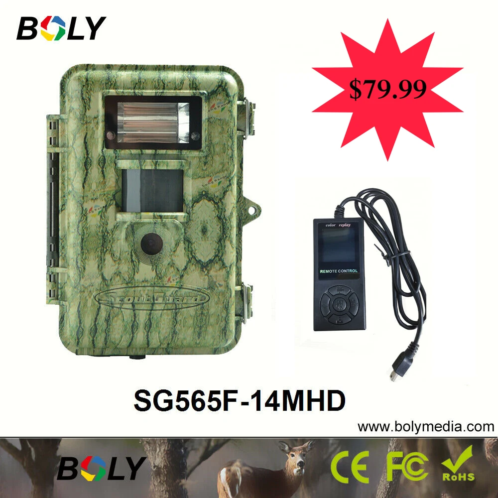 Bolyguard охотничья камера 14MP 100ft ксеноновая белая вспышка Trail Низкая светящаяся ИК