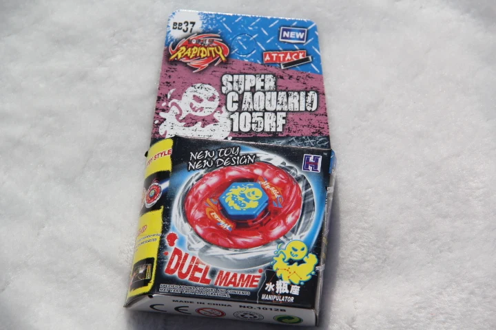 

B-X TOUPIE BURST BEYBLADE Spinning Top BB-37 RED Storm Aquario M145Q RARE Without Launcher for Children GIft