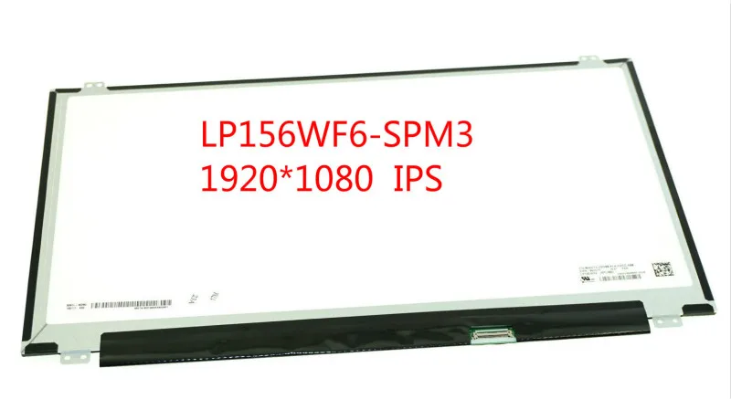 4XK13 LP156WF6 (SP)(M3) IPS дисплей для DELL LCD светодиодный 15 6 P72F AB12 SPM3 LP156WF6|ЖК-экран ноутбуков|