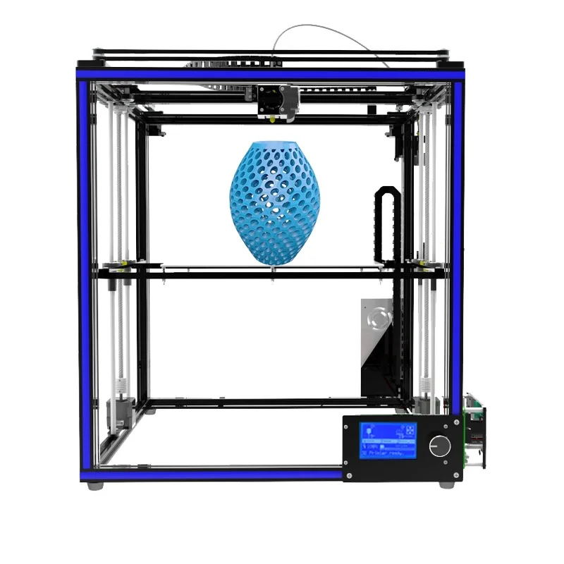 Tronxy X5S 3D принтеры 330*330*400 мм Высокоточный алюминиевый профиль рамы комплект ЖК