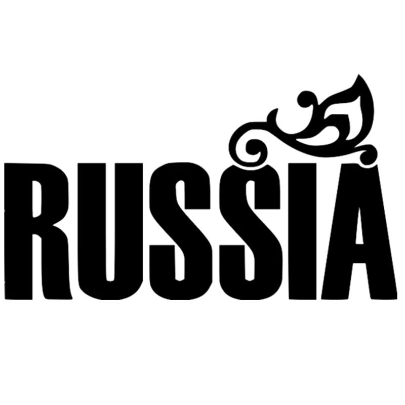CS-1121#24*14см наклейки на авто Russia водонепроницаемые машину наклейка для
