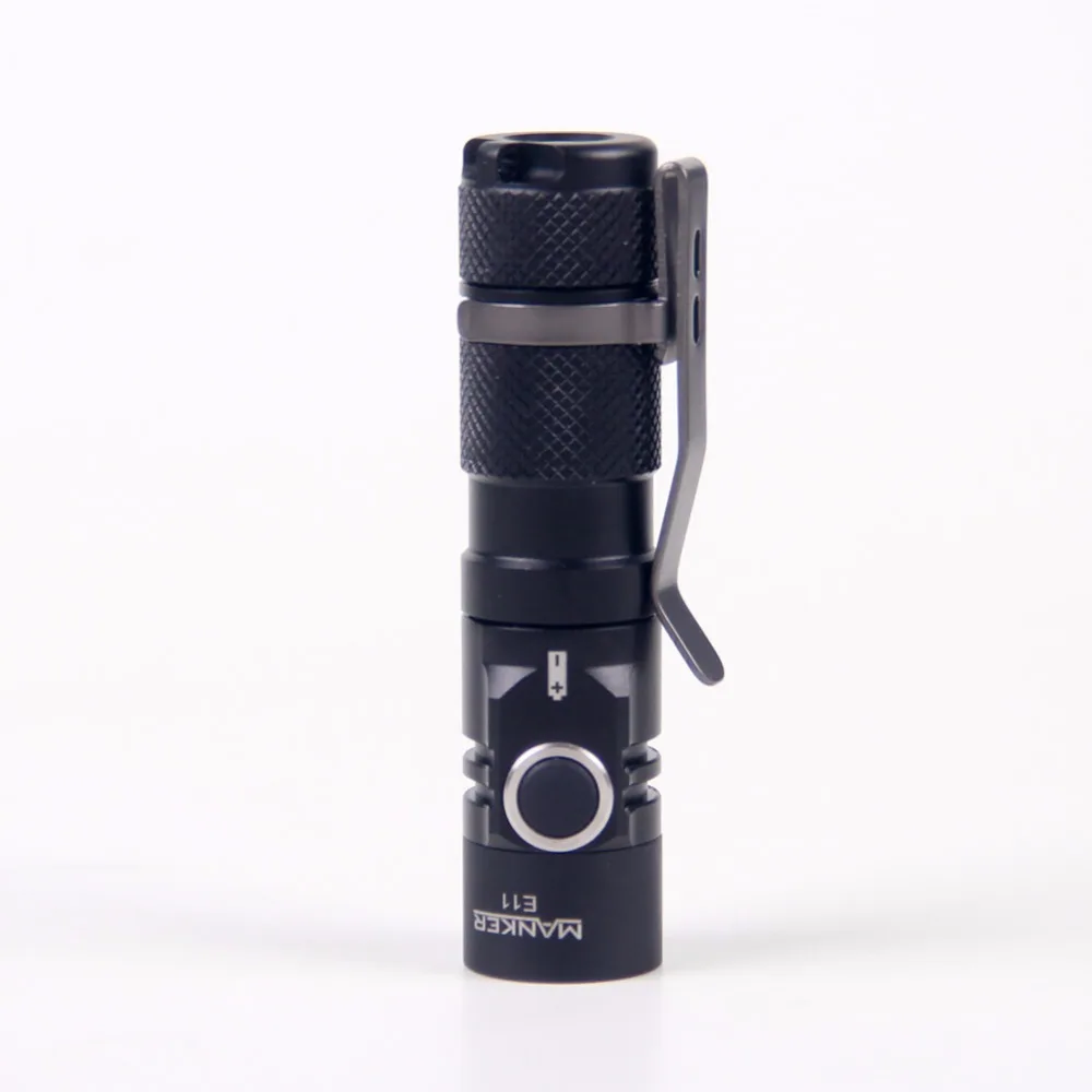 Карманный светодиодный фонарик Manker E11 800 лм Cree XP L мини EDC приводной механизм