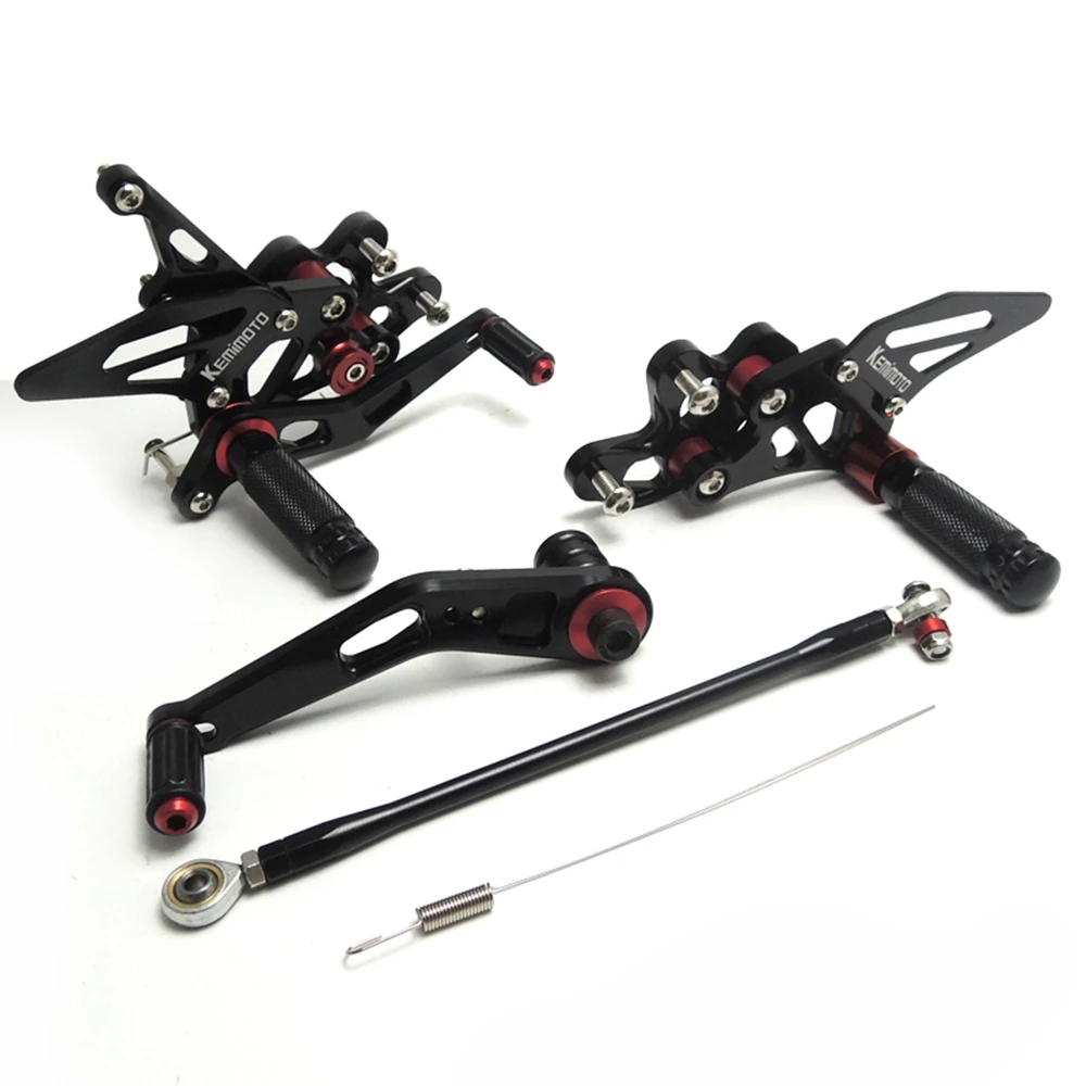 KEMiMOTO CNC регулируемый задний комплект для SUZUKI GSXR 600 750 2006 2007 2008 2009 GSXR600 задние