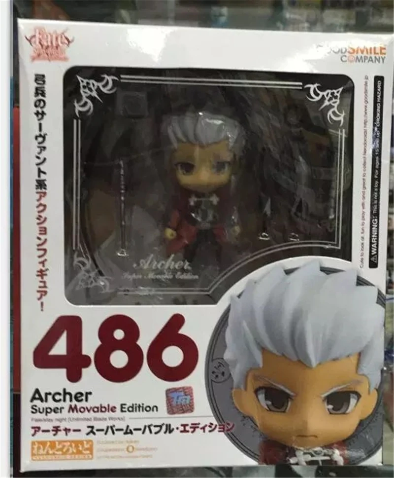 Аниме Fate Stay Night Archer Emiya Shirou 486 супер подвижная версия ПВХ экшн фигурка