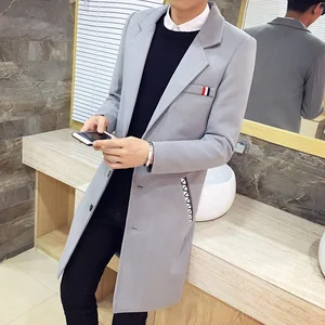 Мужская длинная приталенная ветровка, Повседневная хлопковая куртка, Размер 5XL, Осень-зима 2022