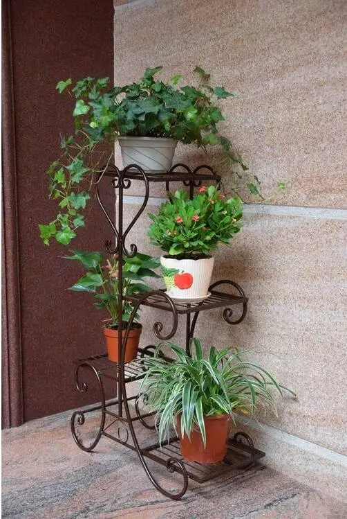 

European multilayer flower wholesale The ground four layer type indoor and outdoor potted flower