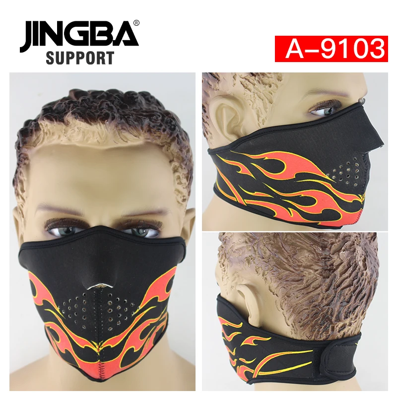 JINGBA поддержка мужской спорт на открытом воздухе велосипед Лыжная маска езда