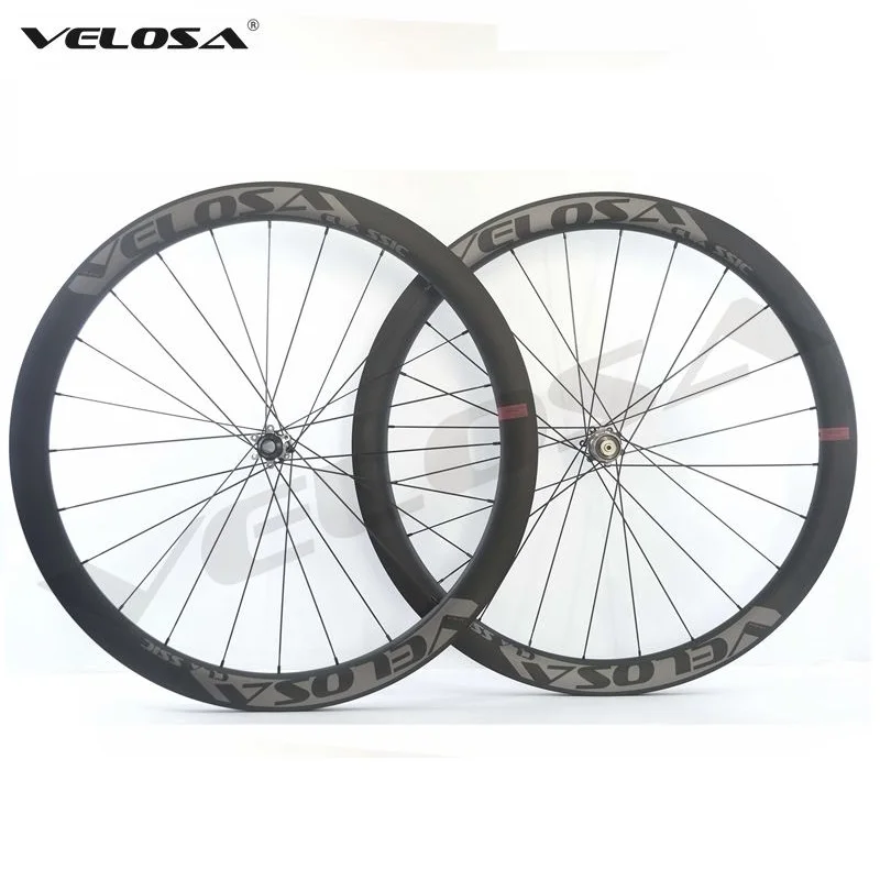 Велосипедный диск Velosa бескамерный с 6 болтами/Центральной блокировкой 45 мм без