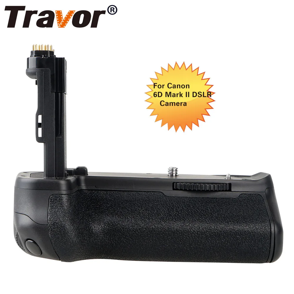 Travor BG 1Z мульти Мощность вертикальный Батарейная ручка для Canon 6D Mark II 6D2 DSLR Камера