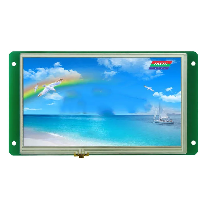 DMT80480M070_01WT 7 дюймовый DWIN Serial Экран сенсорный Экран|ЖК-экраны и панели для