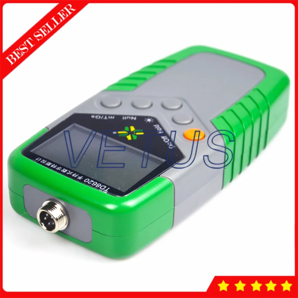 Цифровой тестер поверхностного магнитного поля TD8620 Измеритель Гаусса с