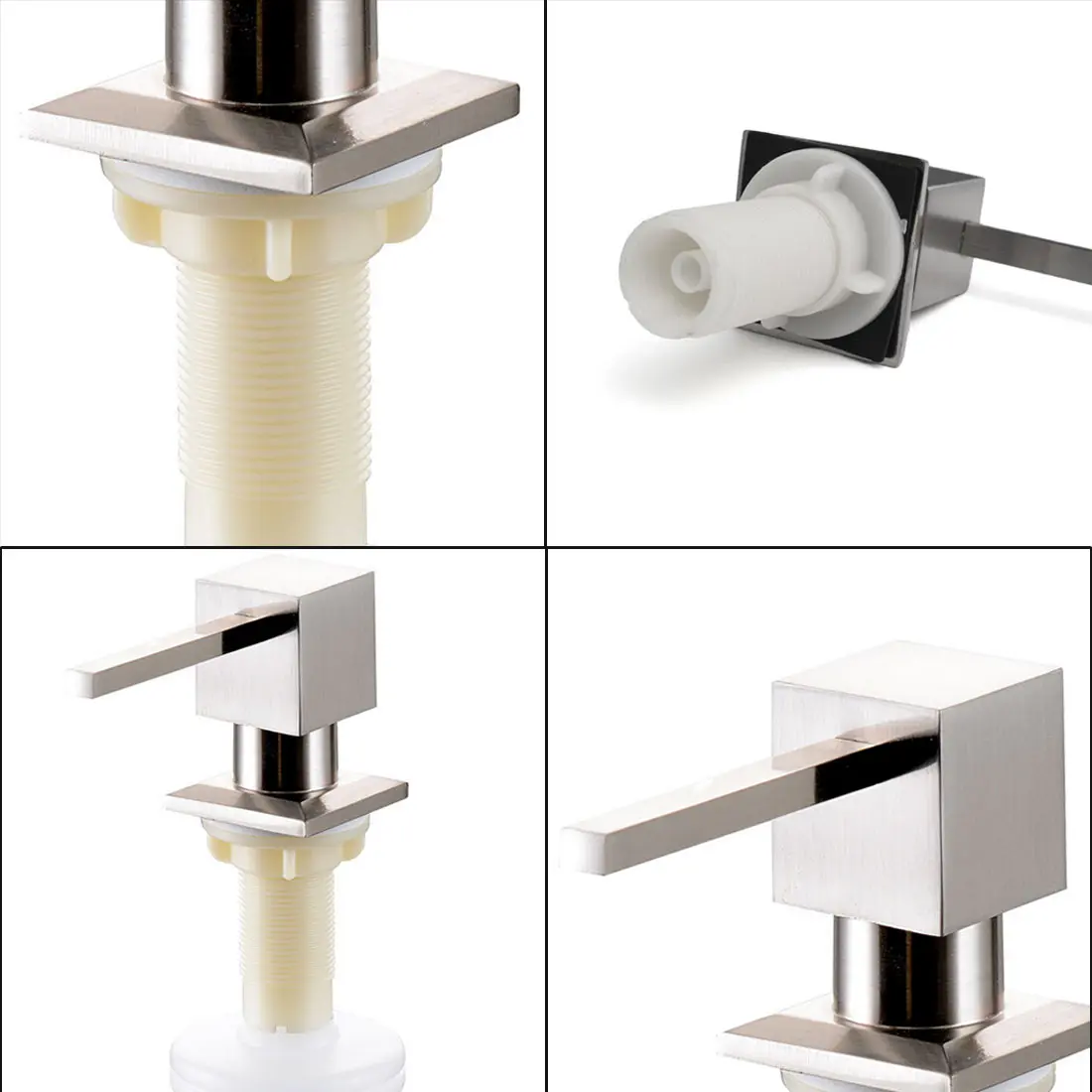 Диспенсер для жидкого мыла 300 мл из нержавеющей стали | Обустройство дома