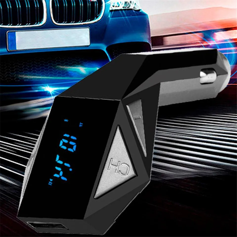 100% Новый Bluetooth автомобильный комплект MP3 плеер fm передатчик X5 USB TF зарядное