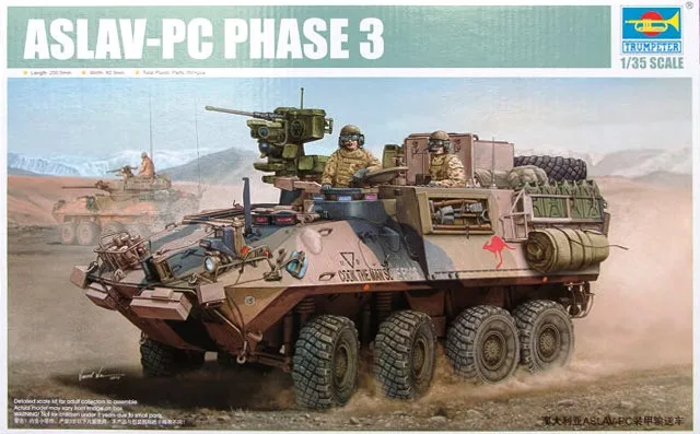 

05535 1:35 Australian ASLAV-PC armored vehicle Assembly model