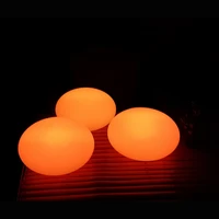 skybesstech d20h14cm led stone ball lamps waterproof pe led round ball night lights for christmas decor free shipping 10pcslot