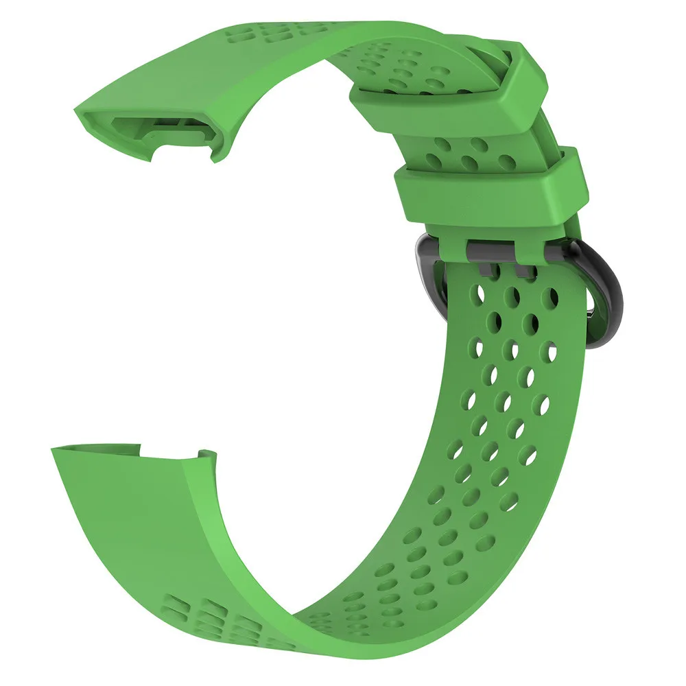 CARPRIE Bands Strap New Fashion Sports Breathable Silicone Bracelet Band For Fitbit Charge 3 8D1031 Dropship | Электроника