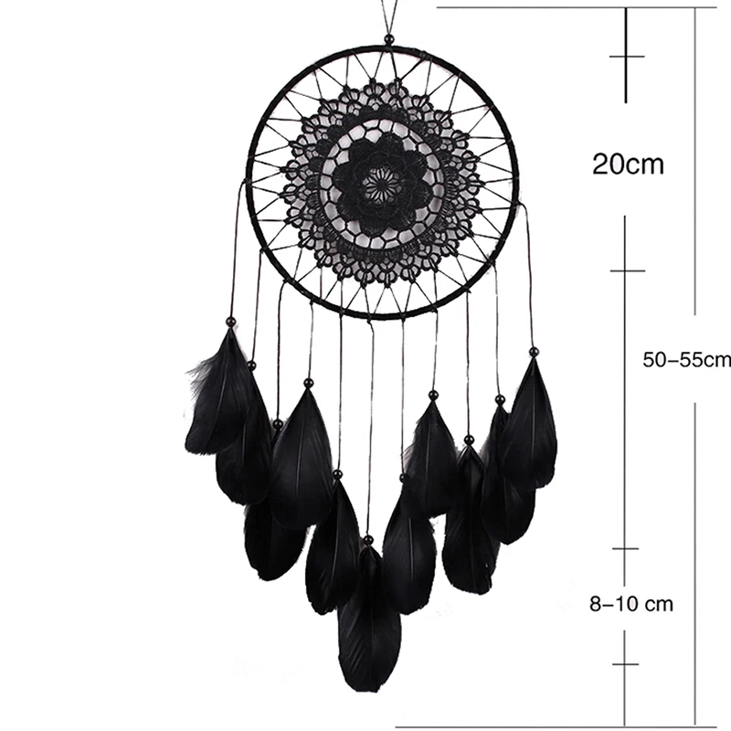 Стены Висячие ремесла украшения орнамент подарок Ловец снов перьями