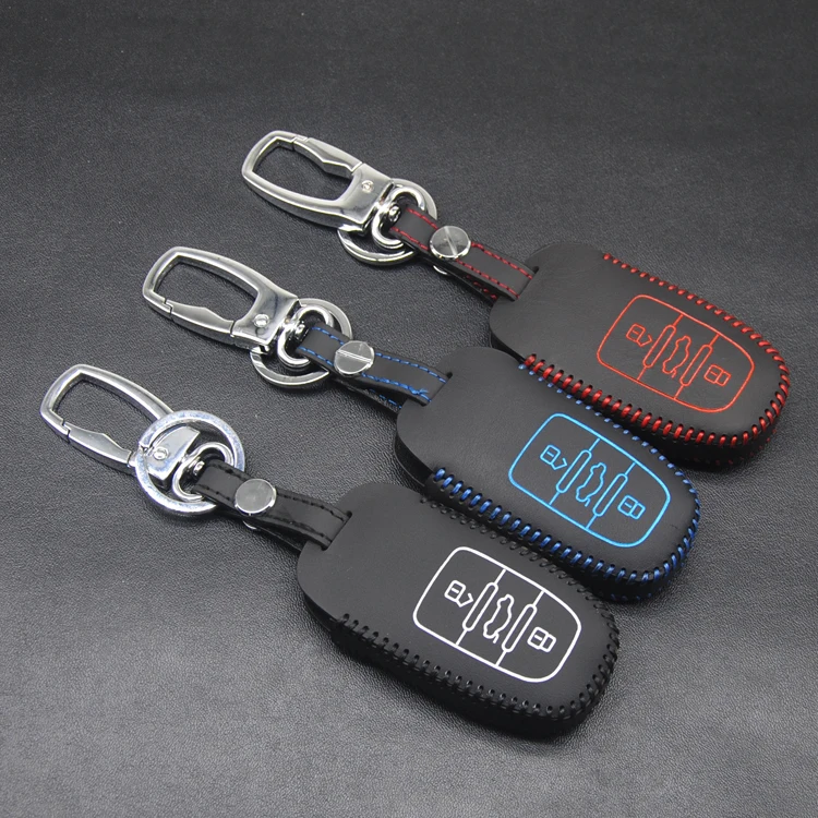 Truck Leather car Key case key cover for Intelligent Pack A6l A4L Q3 Q5 Q7 A1 A3 A4 A5 Female a6a7a8 | Автомобили и мотоциклы