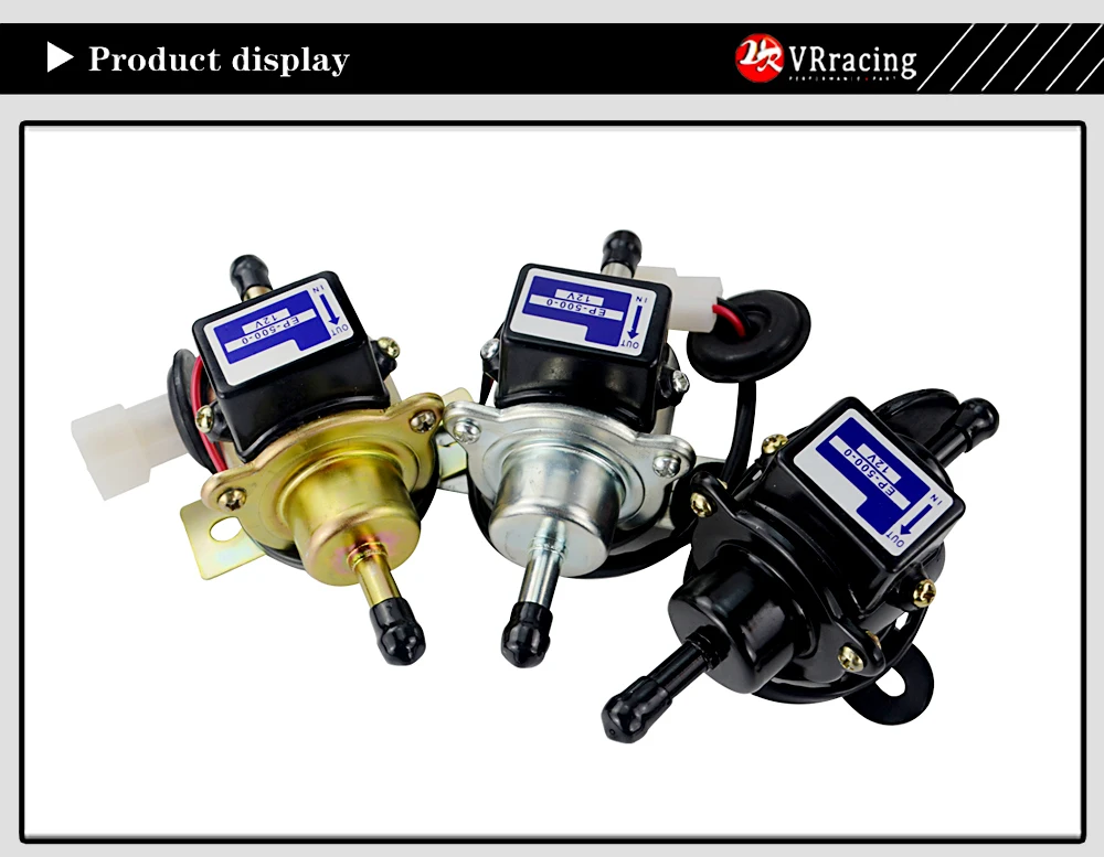 12V электрический топливный насос EP-500-0 035000-0460 12585-52030 дизельный бензиновый pertrol чехол для Kubota Yanmar Cub кадет детали двигателя