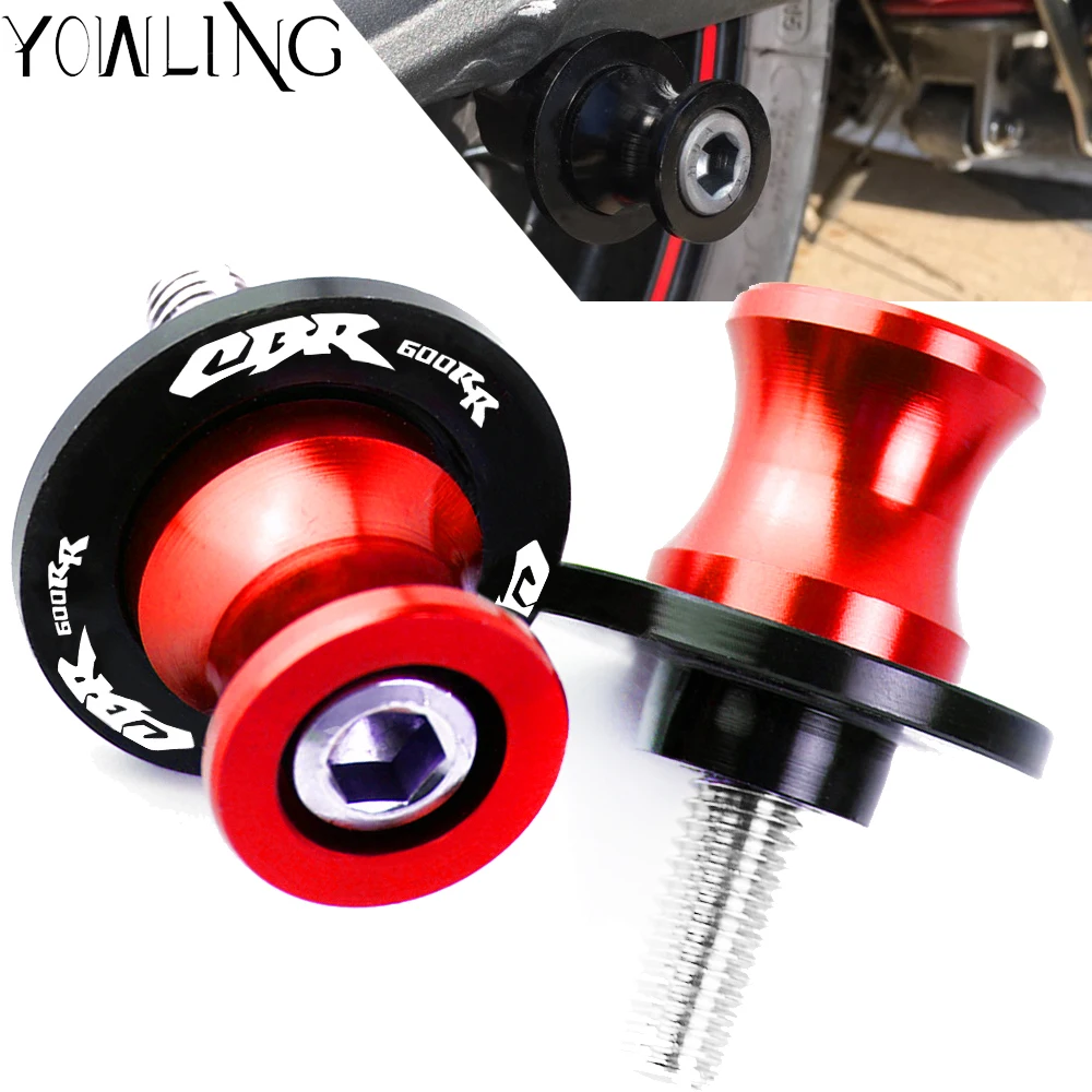 

Motorcycle accessories Swingarm Spools slider stand screws For Honda CBR600RR CBR600 F2 F3 F4 CBR 600RR 2003 2004 2005 2006-2018