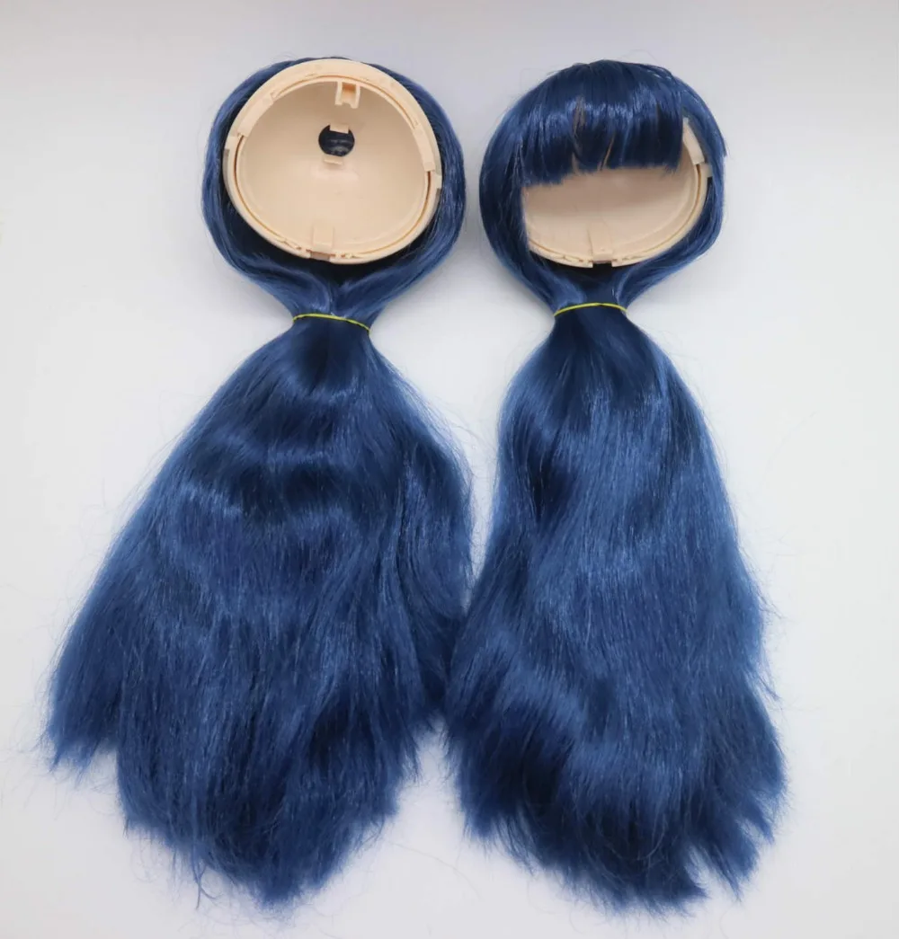 RBL-doll scalp(sutiable for blyth) голубые волосы