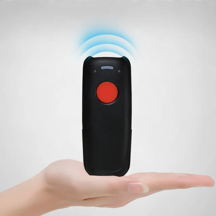 Мобильный беспроводной Bluetooth сканер штрих кода RUGLINE лазерный портативный
