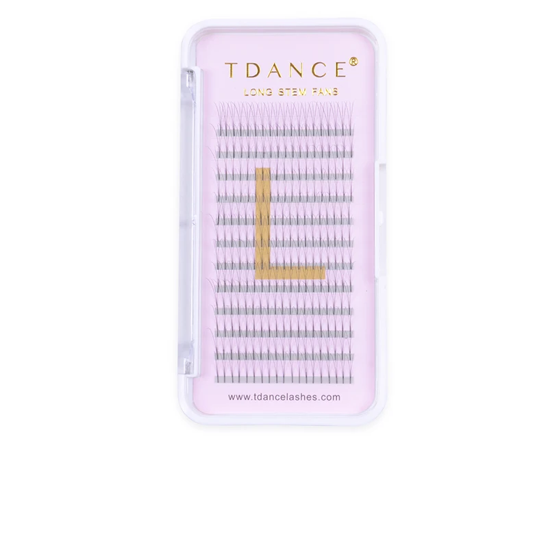 TDANCE 5 шт/лот наращивание ресниц тепла скрепленные предварительно сделанные фен