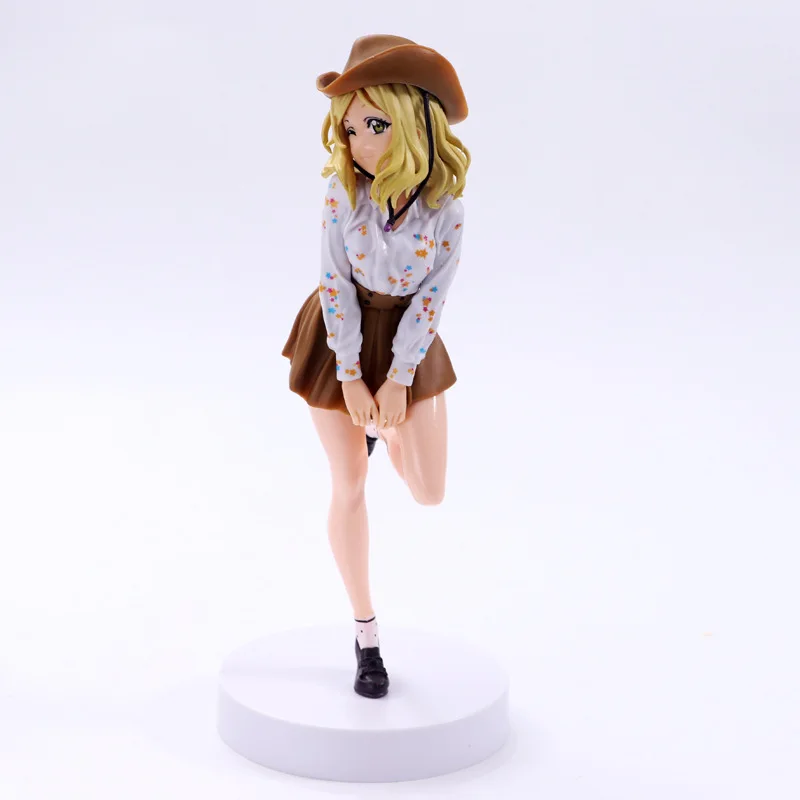 Anime Love Live Sunshine EXQ A3 Aqours Mari Ohara PVC Action Figures Collectible Model Kids Toys Doll 23CM | Игрушки и хобби