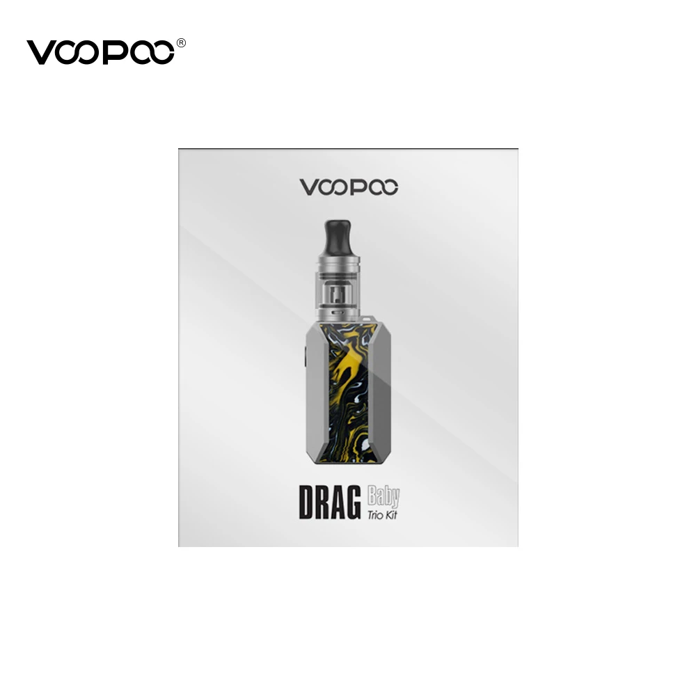 Набор Voopoo Drag Baby Trio Pod с аккумулятором 1500mAh PnP M2 C1 катушка электронная сигарета Vape VS