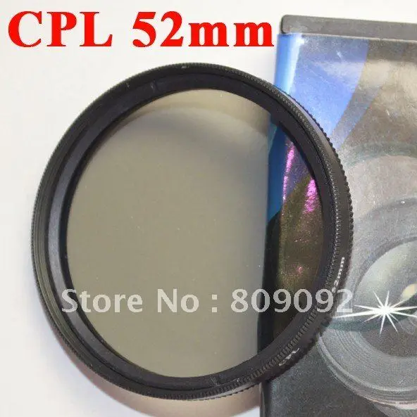 Круговой поляризационный фильтр GREE N.L 52 мм с высоким разрешением CPL|filter lens|circular