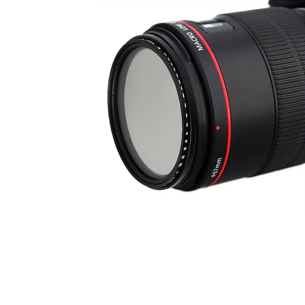 Фильтр для объектива Travor фильтр Canon Nikon 49 мм 52 55 58 62 67 72 77 82 с переменной плотностью
