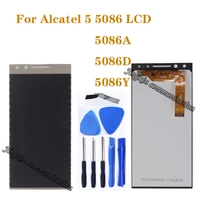 5 7%e2%80%9c original display for alcatel 5 5086 5086a 5086y 5086d lcd assembly display touch screen mobile phone repair accessories