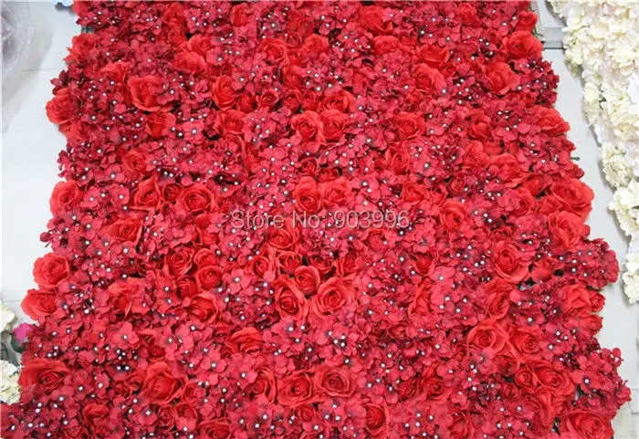 

SPR Free Shipping-red-5pcs/lot из искусственного шелка Свадебные Роза цветок стена фон свод Цветочная дорога свинцовый рынок украшение