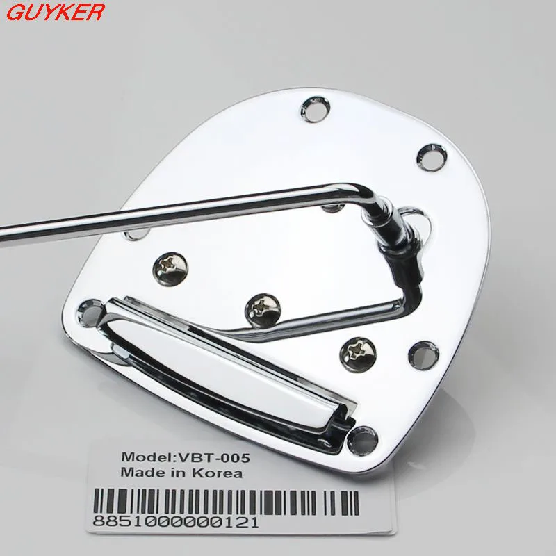 Новый Jazzmaster Jaguar Chrome TREMOLO Tailpiece Bridge гитара вибрато & Whammy|guitar vibrato|tremolo tailpiecetailpiece bridge |