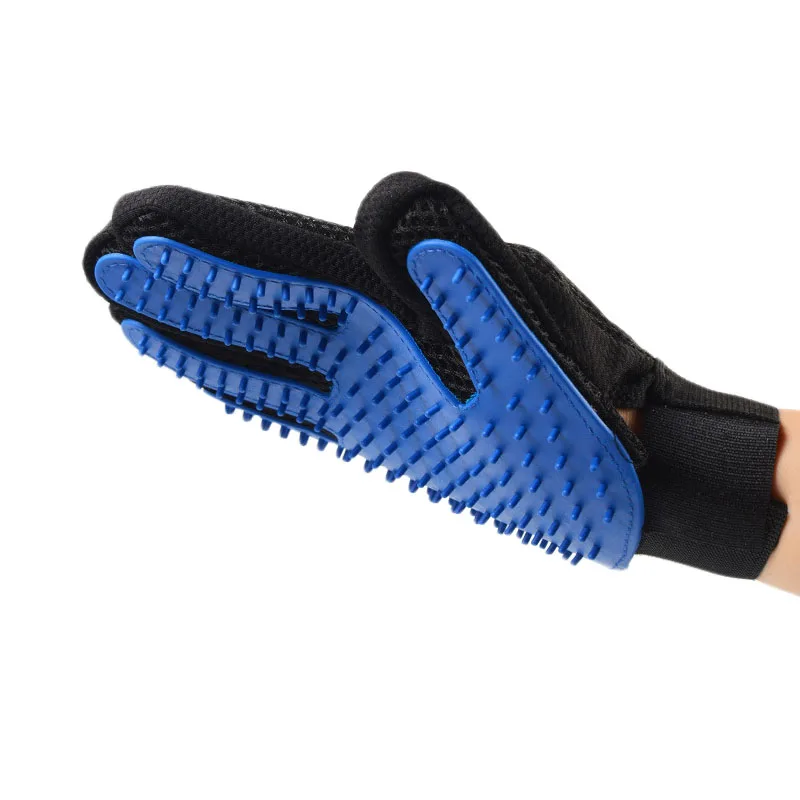 Pet Glove For Cats Cat Grooming Pet Dog Hair Deshedding Brush Comb Glove For Pet Dog Finger Cleaning Massage Glove For Animal