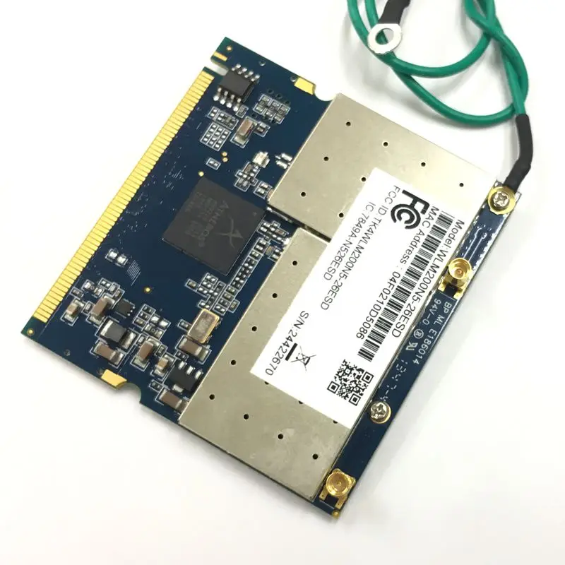new Compex WLM200N5-26ESD module 2.4G+5.8G 2*2 WIFI CARD Atheros 9220 AR9220 802.11an mini PCI interface wireless card | Компьютеры и