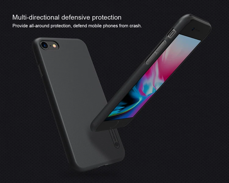 Для Apple iphone 8 чехол для iphone 8 plus чехол 4,7 и 5,5 дюймов NILLKIN супер матовый защитный жесткий чехол для iphone 8