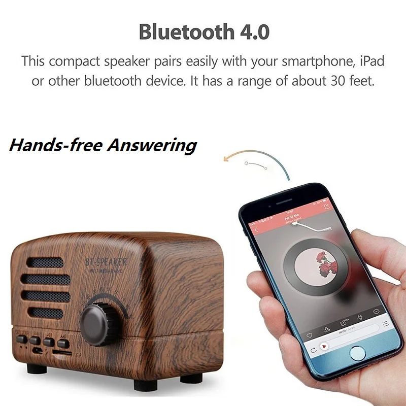 Беспроводная Bluetooth колонка портативная уличная мини Громкая с поддержкой TF FM