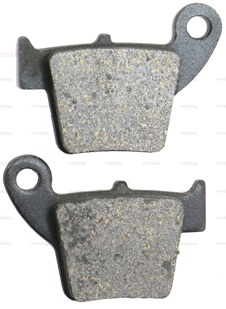 Тормозная колодка тормозные колодки для HONDA CRF 450 CRF450 R 2002- 2013 2012 2011 2010 2009 2008 2007 2006 2005 2004 2003 - Цвет: CARBON REAR
