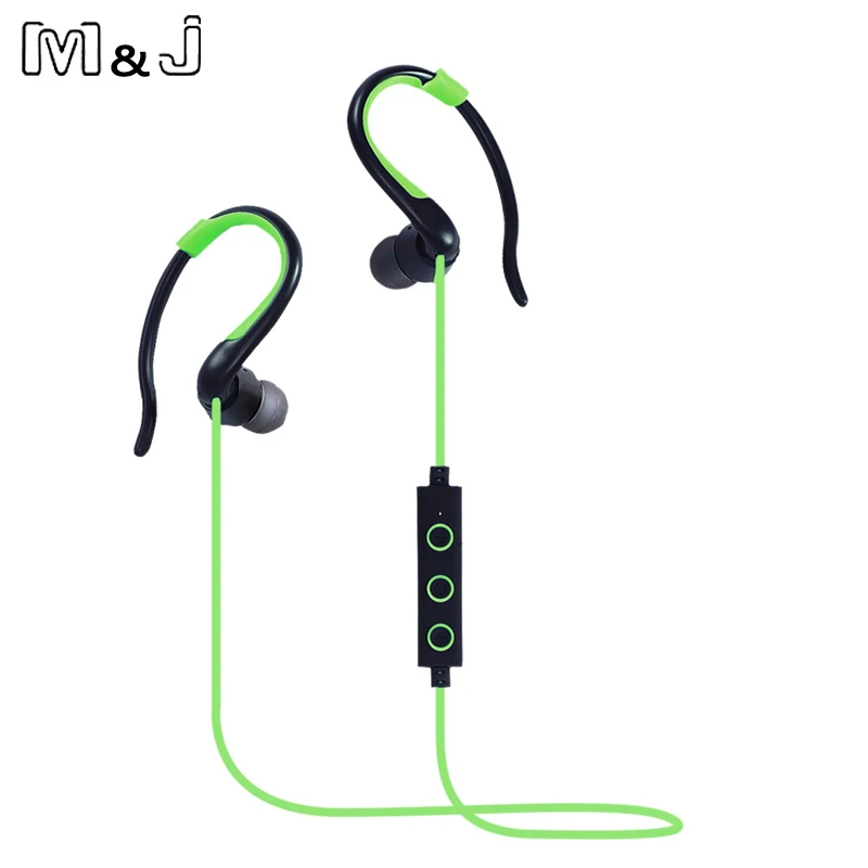M &amp J Беспроводная Bluetooth 4 1 Гарнитура стерео спортивные наушники студийная музыка