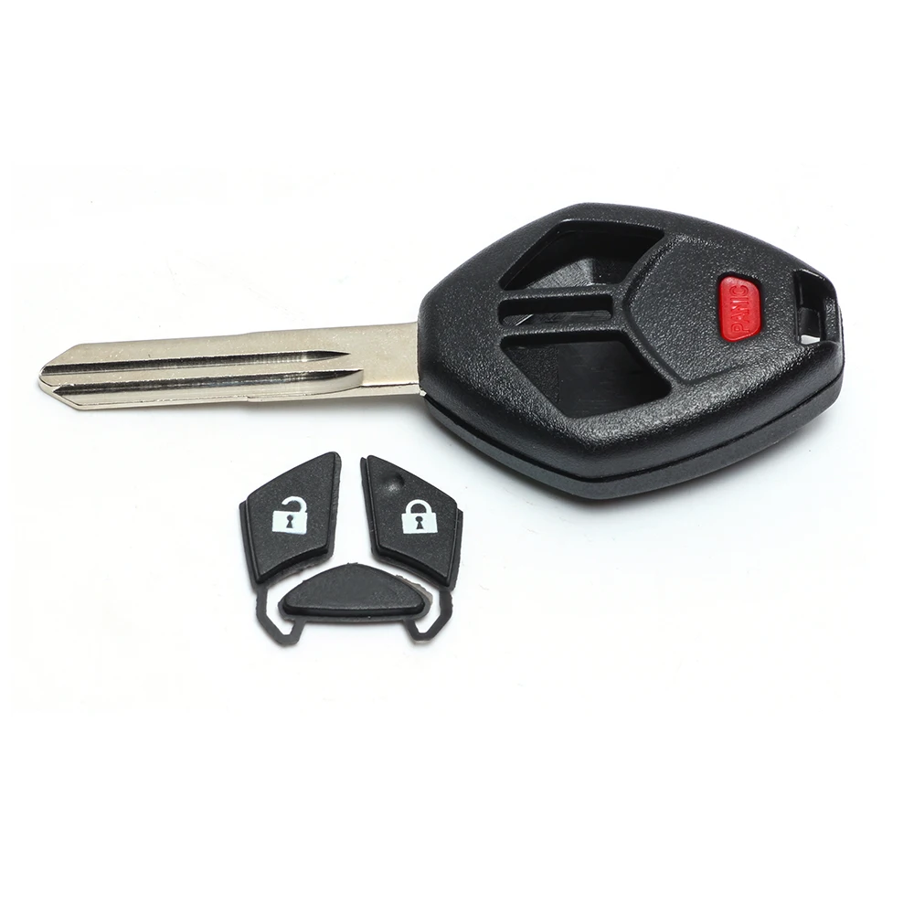 Чехол Keyecu для дистанционного ключа чехол с 3 кнопками Mitsubishi Eclipse 2006 2007 2008