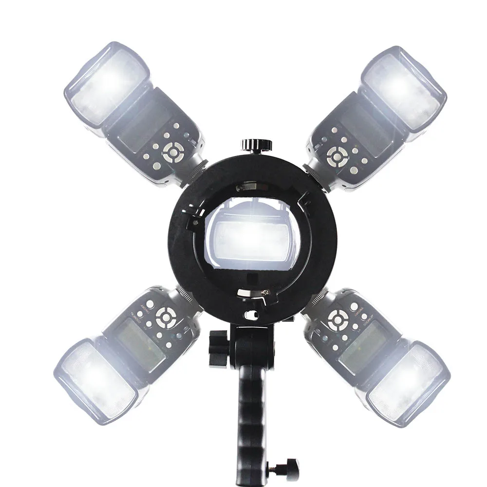 Kolivar s тип 4 типа горячий башмак Кронштейн Держатель для вспышки Speedlite Bowen Mount